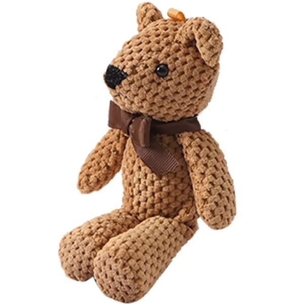 Mini Dressed Bear Plush Keychain Soft Stuffed Doll Mini Dressed Bear Plush Keychain Soft Stuffed Doll