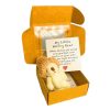 Mini Plush Teddy Bear Gift Box with Inspirational Card Mini Plush Teddy Bear Gift Box with Inspirational Card