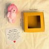 Mini Plush Teddy Bear Gift Box with Inspirational Card Mini Plush Teddy Bear Gift Box with Inspirational Card