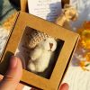 Mini Plush Teddy Bear Gift Box with Inspirational Card Mini Plush Teddy Bear Gift Box with Inspirational Card