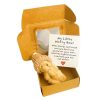 Mini Plush Teddy Bear Gift Box with Inspirational Card Mini Plush Teddy Bear Gift Box with Inspirational Card