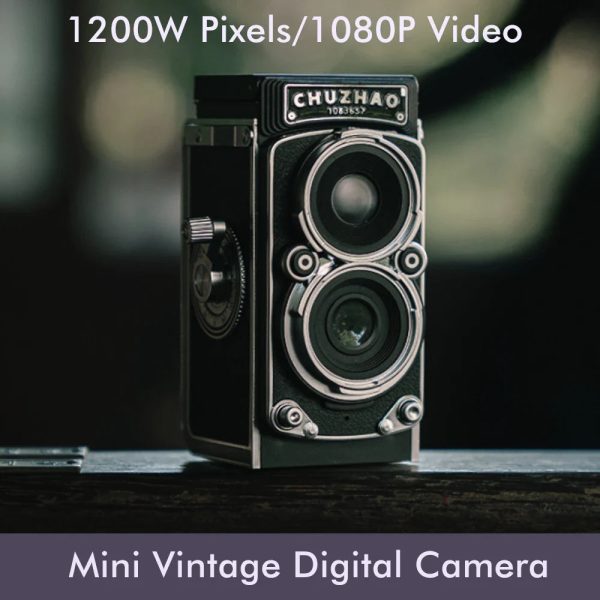 Mini Retro Digital Camera 1080p 12MP Mini Retro Digital Camera 1080p 12MP
