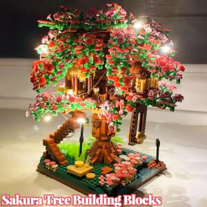 Mini Sakura Tree Building Blocks