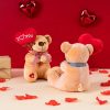 Mini Teddy Bear Plush Holding Heart 18cm Mini Teddy Bear Plush Holding Heart 18cm
