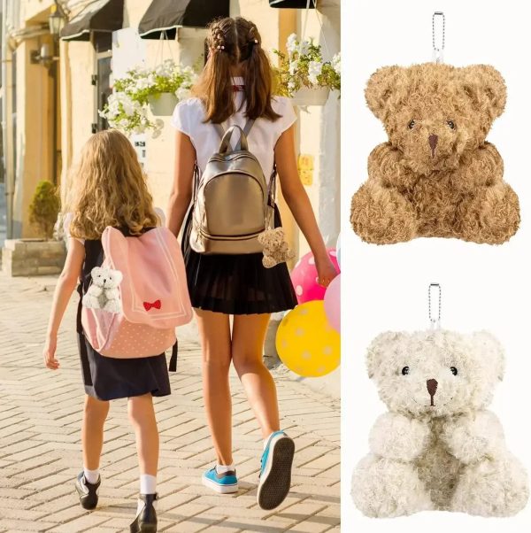 Mini Teddy Bear Plush Toys 4 Inch – Soft Stuffed Bears for Party Favors and DIY Gifts