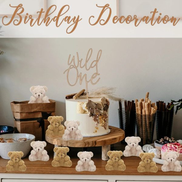 Mini Teddy Bear Plush Toys 4 Inch – Soft Stuffed Bears for Party Favors and DIY Gifts