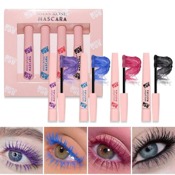 Miss Rose Colorful Mascara Set Bold & Vibrant Lash Collection Miss Rose Colorful Mascara Set Bold & Vibrant Lash Collection