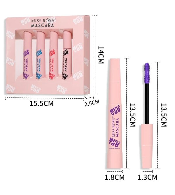 Miss Rose Colorful Mascara Set Bold & Vibrant Lash Collection Miss Rose Colorful Mascara Set Bold & Vibrant Lash Collection