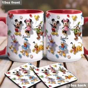 MkMo Magic Mouse Moments That Matter - Personalized Accent Mug - Gift For Movie Fans | NL122