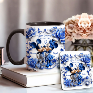 MkMo Magic Mouse You And Me We Got This - Personalized Accent Mug - Gift For Couples NA94