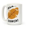 Mmm Crunch Fall Leaf Coffee Mug Mmm Crunch Fall Leaf Coffee Mug