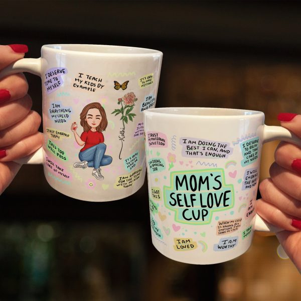 Mom Daily Affirmation - Personalized Mug Mom Daily Affirmation - Personalized Mug