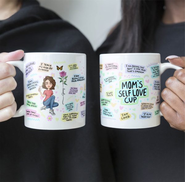 Mom Daily Affirmation - Personalized Mug Mom Daily Affirmation - Personalized Mug