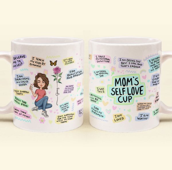 Mom Daily Affirmation - Personalized Mug Mom Daily Affirmation - Personalized Mug