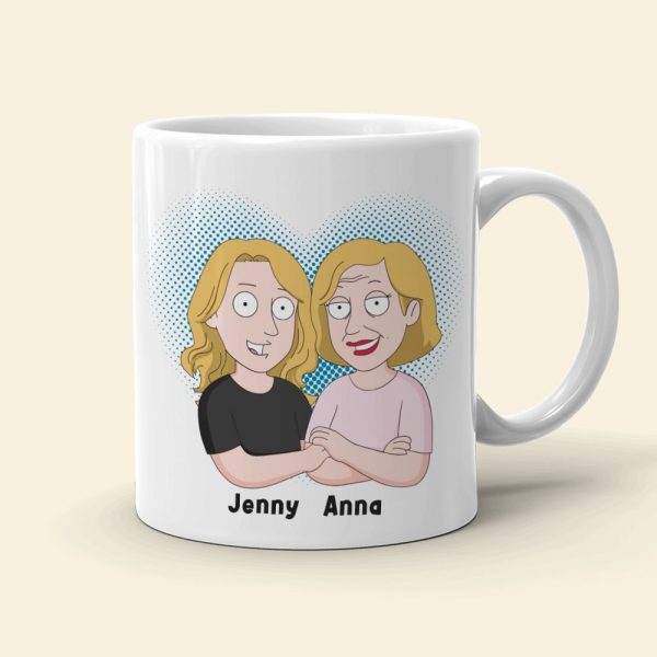 Mom, I'm Sorry, I'm The Reason You Pee A Little Every Time You Sneeze, Personalized Mug, Gift For Mom, 05NATN120423HH