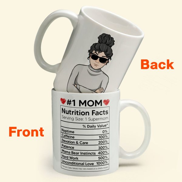 Mom Nutrition Facts - Personalized Mug - Mother's Day, Loving Gift For Mom Mom Nutrition Facts - Personalized Mug - Mother's Day, Loving Gift For Mom
