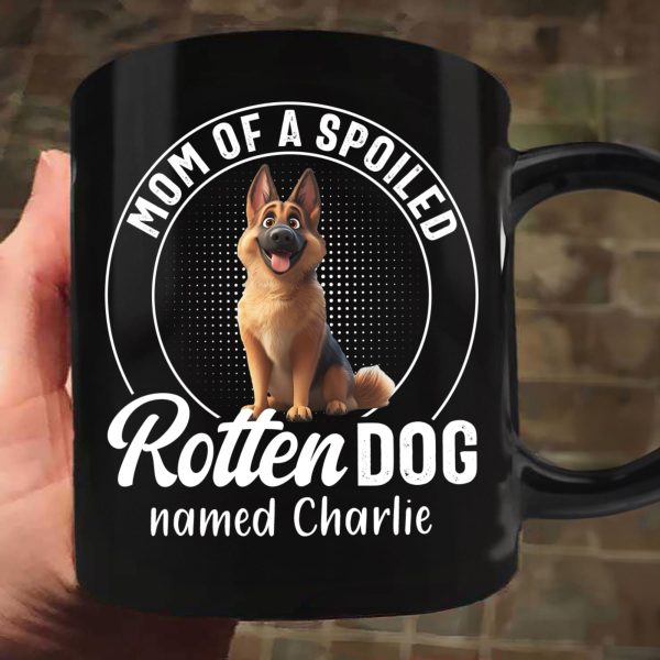 Mom Of Spoiled Rotten Dogs - Personalized Mug Mom Of Spoiled Rotten Dogs - Personalized Mug
