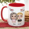 Mom, Thanks For Always Saying No, Gift For Mom, Personalized Mug, Mom And Kid Mug, Mother's Day Gift