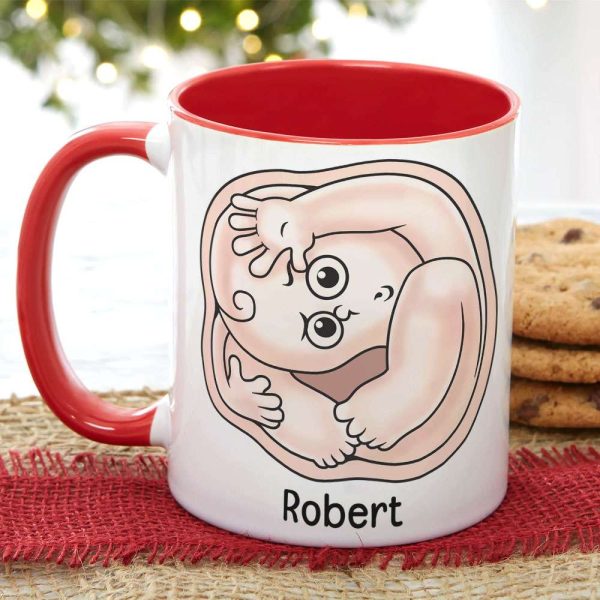 Mom Thanks For Carrying Me For 9 Months, Personalized Coffee Mug, Thanks You Mom Coffee Mug, Mother's Day, Birthday Gift For Mom