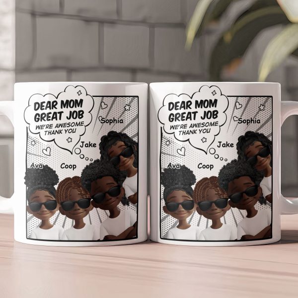 Mom, We Are Awesome - Personalized Mug Mom, We Are Awesome - Personalized Mug