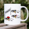 Mom, You Let Dad Enter Us Into A Race, Gift For Mom, Personalized Mug, Racing Sperm Mug, Mother's Day Gift