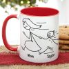 Mom You're The Best, Personalized Coffee Mug, Running With Mom Coffee Mug, Mother's Day Gift, Birthday Gift For Mom