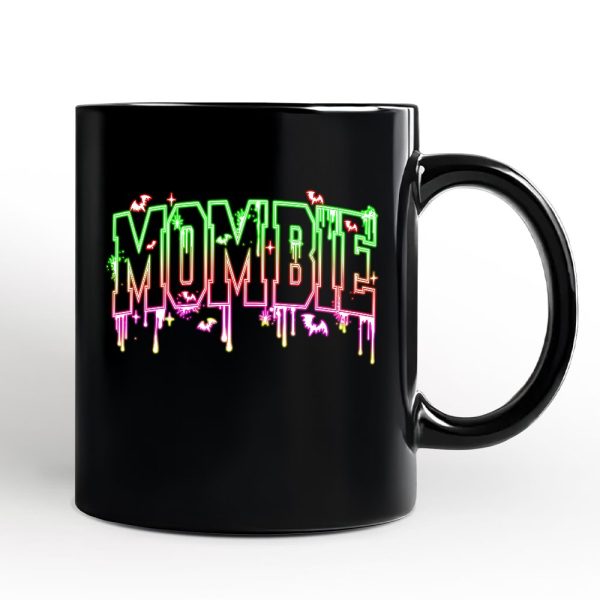 Mombie Halloween Personalized Mug, Funny Gift with Custom Name for Spooky Moms Mombie Halloween Personalized Mug, Funny Gift with Custom Name for Spooky Moms