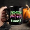Mombie Halloween Personalized Mug, Funny Gift with Custom Name for Spooky Moms Mombie Halloween Personalized Mug, Funny Gift with Custom Name for Spooky Moms
