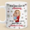 Mommy, You Make Life So Sweet - Family Personalized Custom 3D Inflated Effect Printed Mug - Mother's Day, Baby Shower Gift, Gift For First Mom Mommy, You Make Life So Sweet - Family Personalized Custom 3D Inflated Effect Printed Mug - Mother's Day, Baby Shower Gift, Gift For First Mom