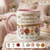 Mom's Floral Garden Coffee Accent Mug - Personalized Gifts For Mom 031NAMG271225 Mom's Floral Garden Coffee Accent Mug - Personalized Gifts For Mom 031NAMG271225