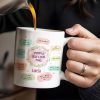 Mom's Self Love Mug With Flowers - Personalized Custom Coffee Mug - MOM056_MG Mom's Self Love Mug With Flowers - Personalized Custom Coffee Mug - MOM056_MG