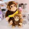 Monkey Doll Soft Plush Toy for Wild Animals Monkey Doll Soft Plush Toy for Wild Animals