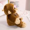 Monkey Doll Soft Plush Toy for Wild Animals Monkey Doll Soft Plush Toy for Wild Animals
