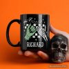 Monster Skeleton Pinky Promise Personalized Mug, Funny Spooky Halloween Mug Monster Skeleton Pinky Promise Personalized Mug, Funny Spooky Halloween Mug