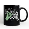 Monster Skeleton Pinky Promise Personalized Mug, Funny Spooky Halloween Mug Monster Skeleton Pinky Promise Personalized Mug, Funny Spooky Halloween Mug