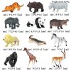 Montessori Miniature Lion Shark Horse Dinosaur Animals Model Set Action Figures Montessori Miniature Lion Shark Horse Dinosaur Animals Model Set Action Figures