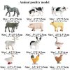 Montessori Miniature Lion Shark Horse Dinosaur Animals Model Set Action Figures Montessori Miniature Lion Shark Horse Dinosaur Animals Model Set Action Figures