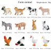 Montessori Miniature Lion Shark Horse Dinosaur Animals Model Set Action Figures Montessori Miniature Lion Shark Horse Dinosaur Animals Model Set Action Figures