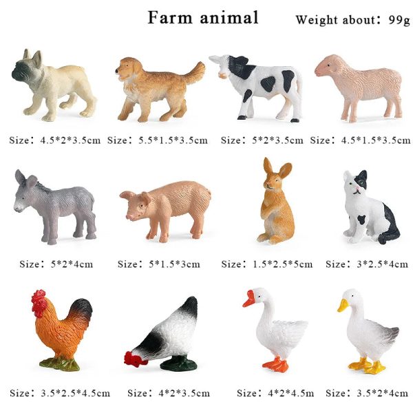 Montessori Miniature Lion Shark Horse Dinosaur Animals Model Set Action Figures Montessori Miniature Lion Shark Horse Dinosaur Animals Model Set Action Figures