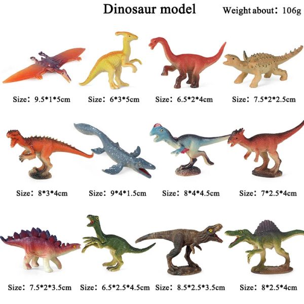 Montessori Miniature Lion Shark Horse Dinosaur Animals Model Set Action Figures Montessori Miniature Lion Shark Horse Dinosaur Animals Model Set Action Figures