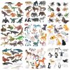 Montessori Miniature Lion Shark Horse Dinosaur Animals Model Set Action Figures Montessori Miniature Lion Shark Horse Dinosaur Animals Model Set Action Figures