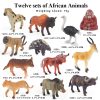 Montessori Miniature Lion Shark Horse Dinosaur Animals Model Set Action Figures Montessori Miniature Lion Shark Horse Dinosaur Animals Model Set Action Figures