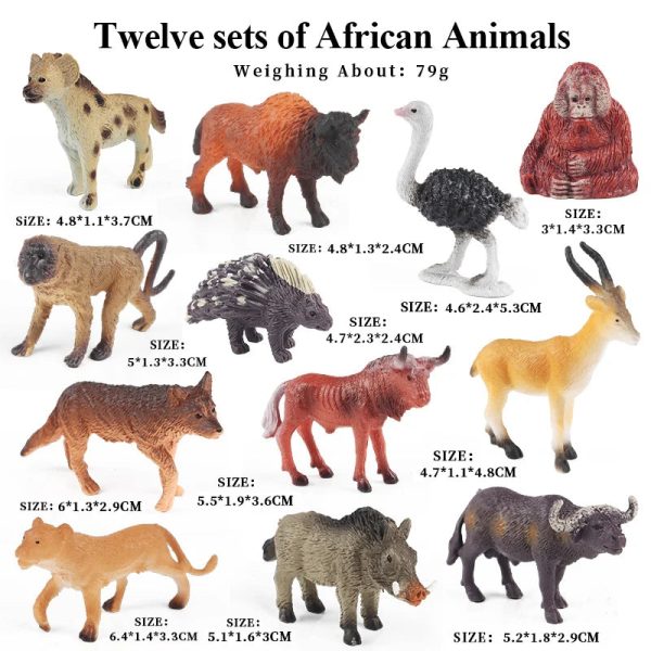 Montessori Miniature Lion Shark Horse Dinosaur Animals Model Set Action Figures Montessori Miniature Lion Shark Horse Dinosaur Animals Model Set Action Figures