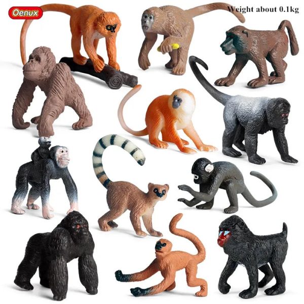 Montessori Miniature Lion Shark Horse Dinosaur Animals Model Set Action Figures Montessori Miniature Lion Shark Horse Dinosaur Animals Model Set Action Figures