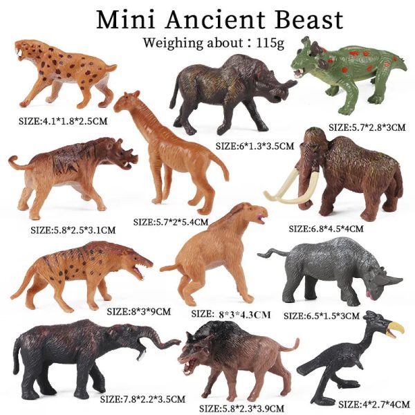 Montessori Miniature Lion Shark Horse Dinosaur Animals Model Set Action Figures Montessori Miniature Lion Shark Horse Dinosaur Animals Model Set Action Figures