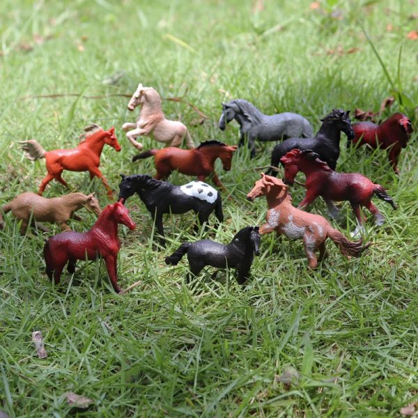 Montessori Miniature Lion Shark Horse Dinosaur Animals Model Set Action Figures Montessori Miniature Lion Shark Horse Dinosaur Animals Model Set Action Figures