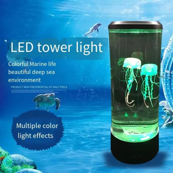 Mood Aquarium Ocean Jellyfish Lamp Mood Aquarium Ocean Jellyfish Lamp