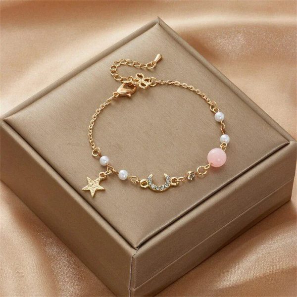 Moon Pearl Bracelet Moon Pearl Bracelet