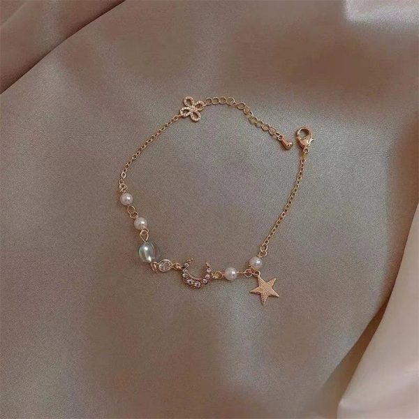 Moon Pearl Bracelet Moon Pearl Bracelet