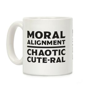 Moral Alignment Chaotic Cute-ral Coffee Mug